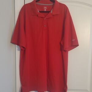Reebok Classic Red Polo Shirt for Men